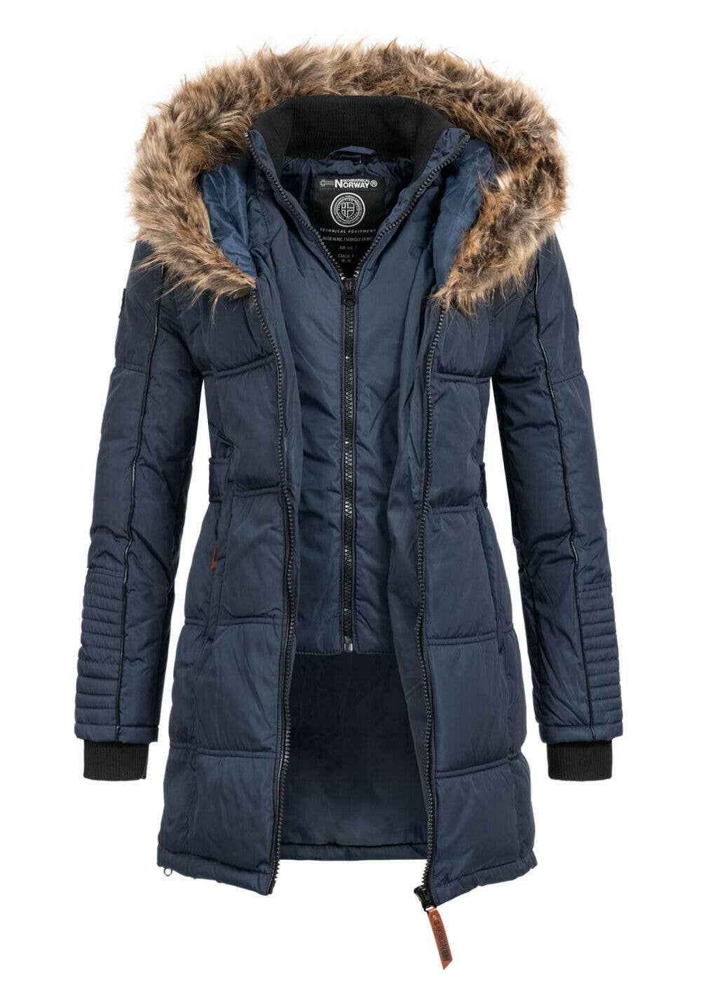 Women’s Geographical Norway Navy Parka