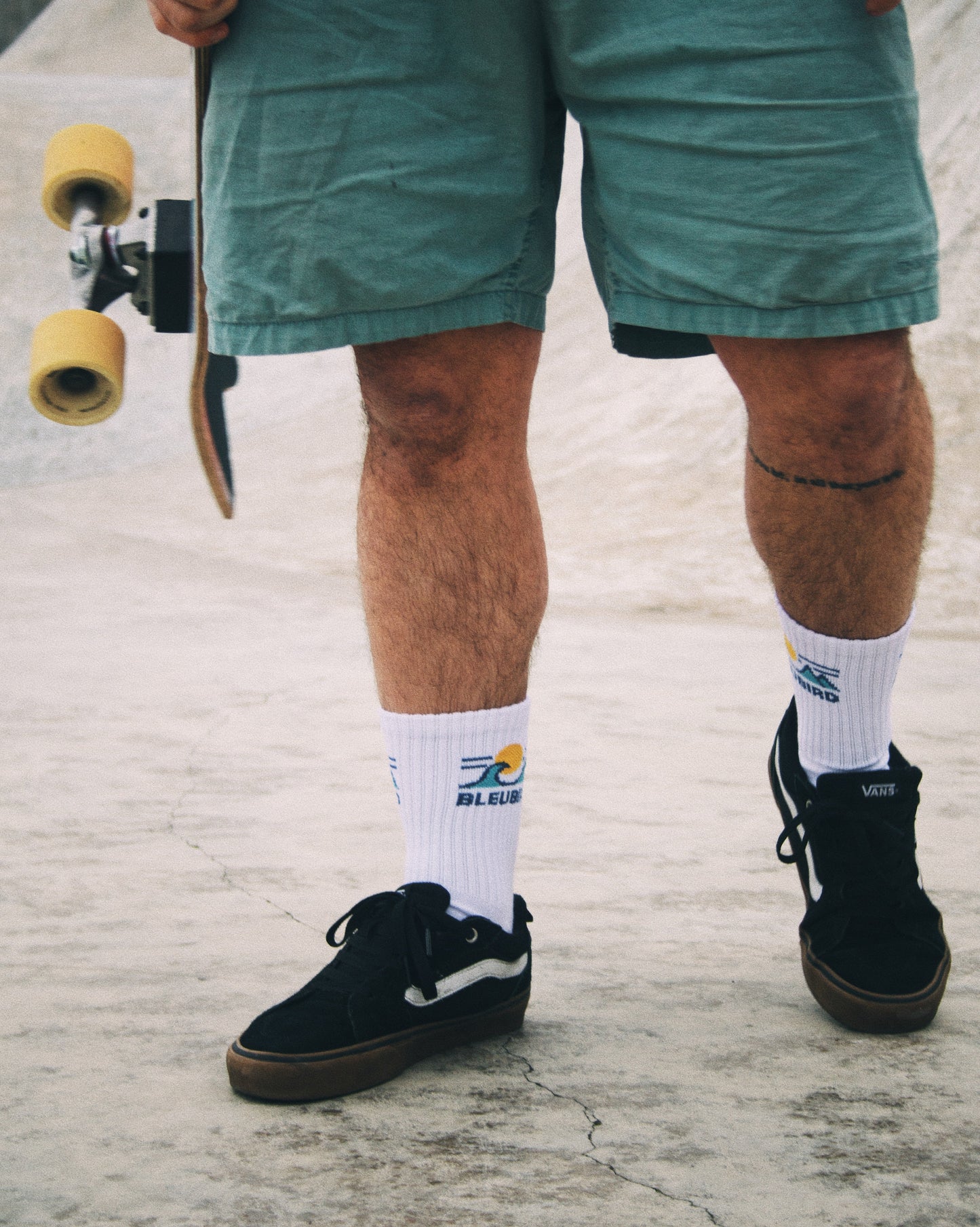 Bleubird Horizon Crew Socks