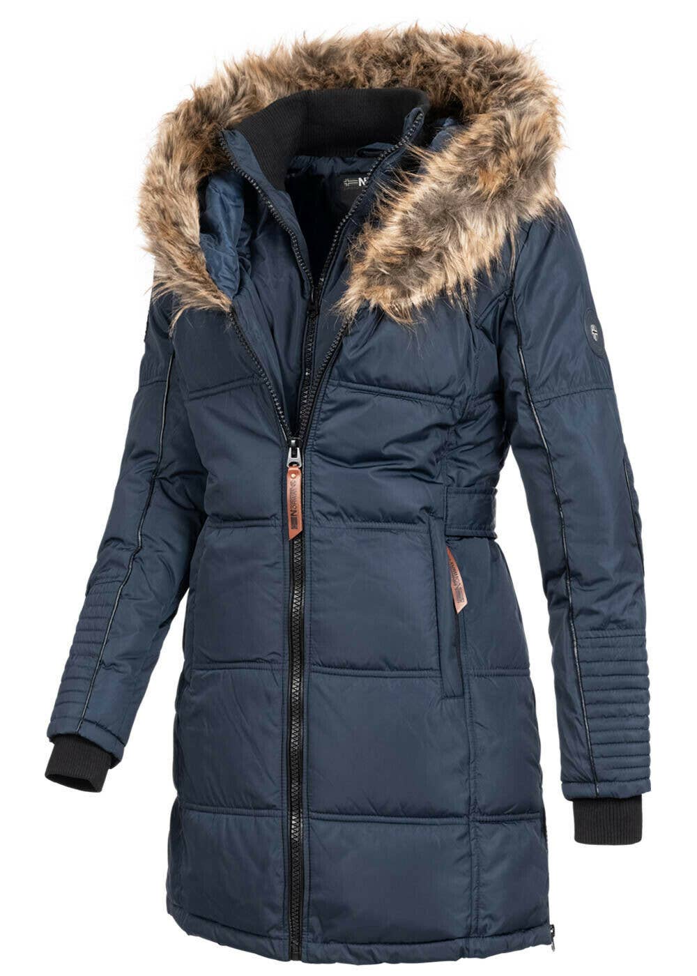 Women’s Geographical Norway Navy Parka