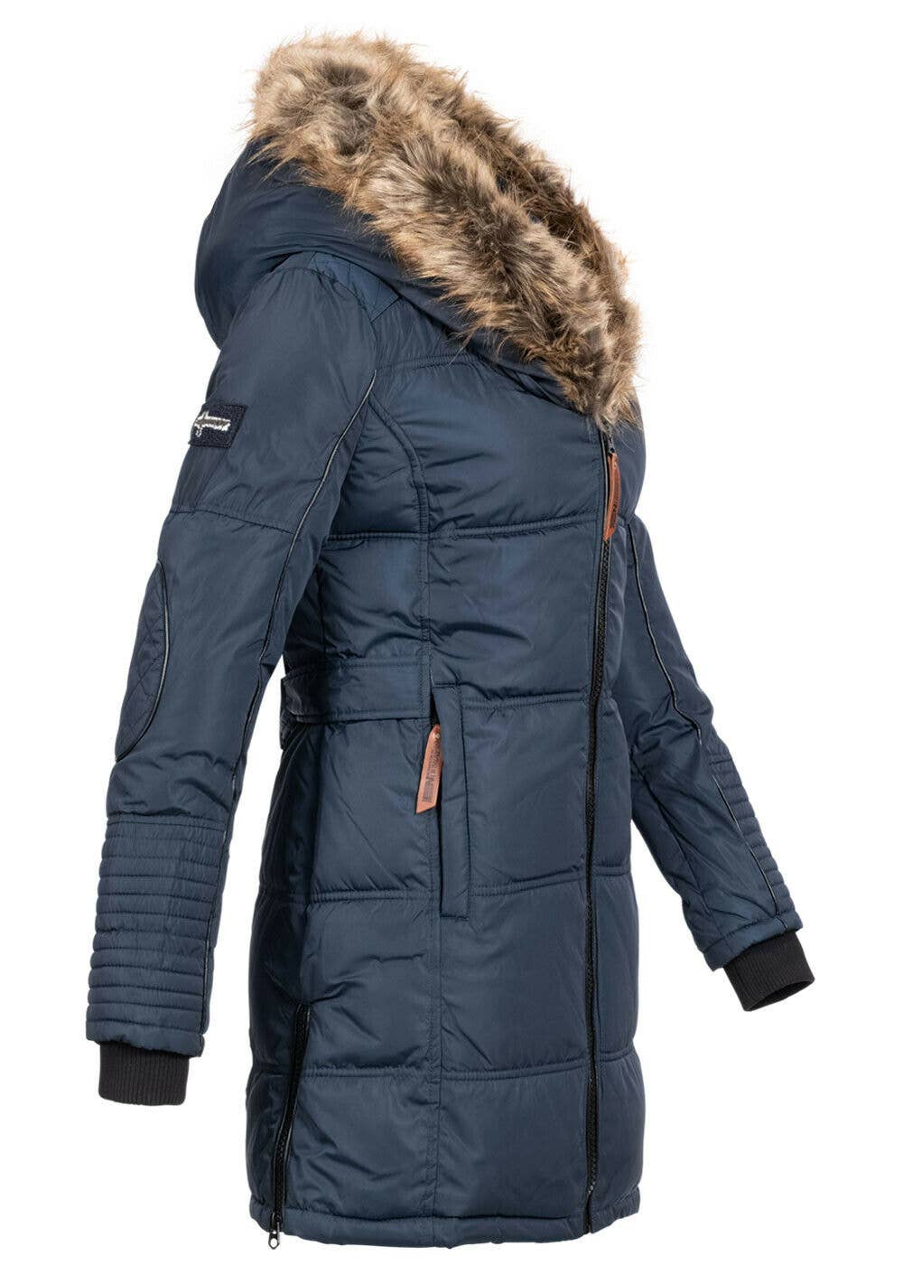 Women’s Geographical Norway Navy Parka