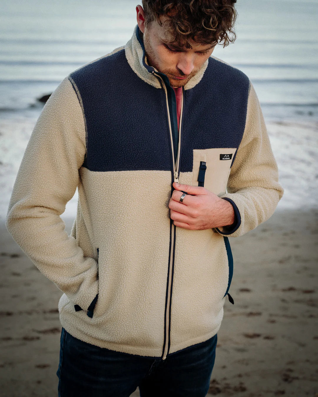 Bleubird Polar Full Zip Fleece