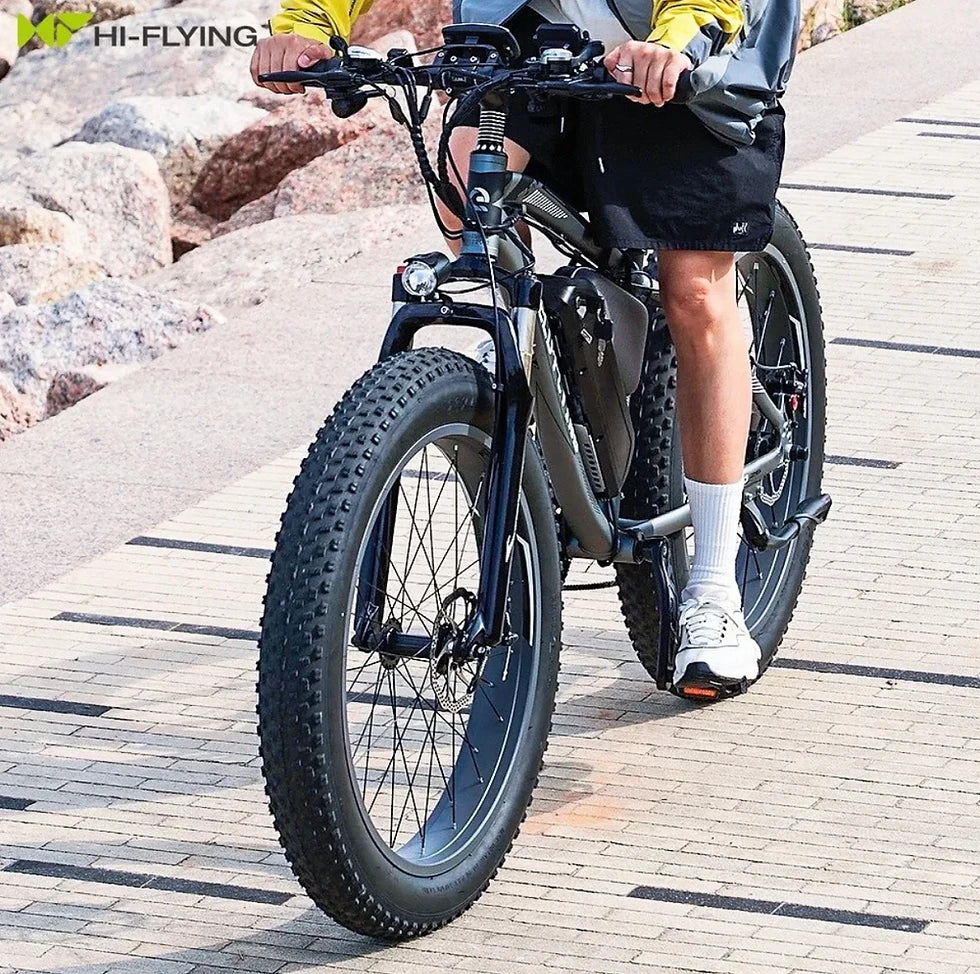 Eco Flying Fat tyre - Yellow