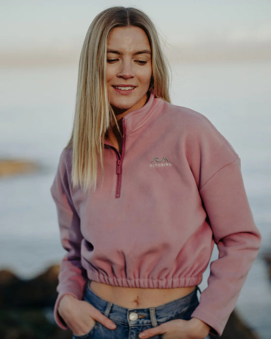 Bleubird Cropped Fleece