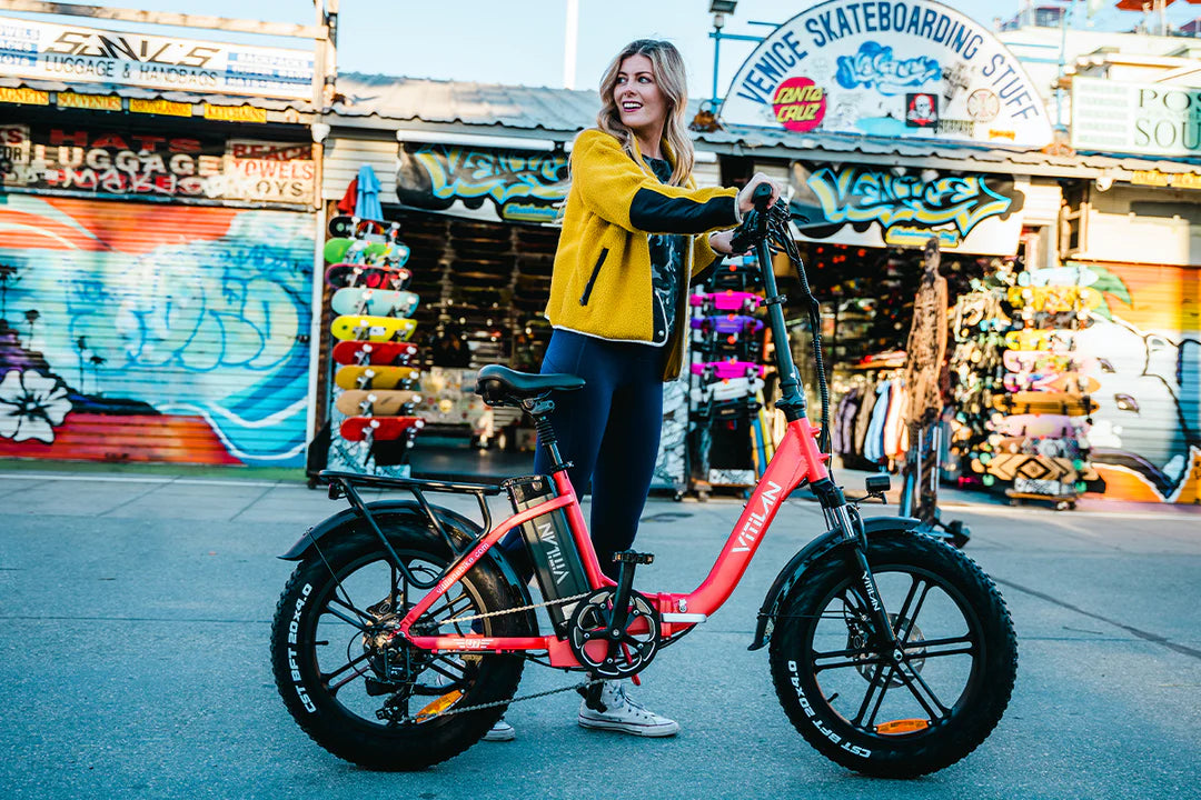 Vitalan U7 Foldable Step Thru eBike