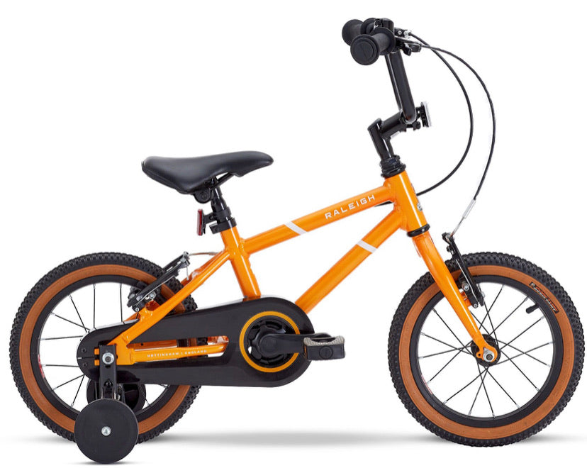 Raleigh POP - 14 inch wheel kids bike