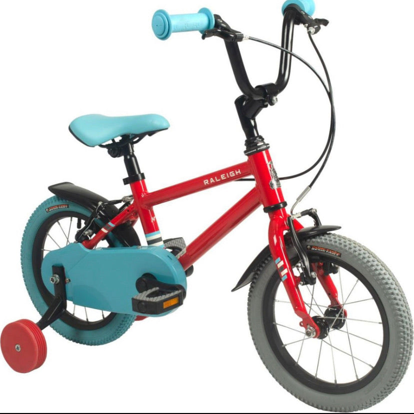 Raleigh POP - 14 inch wheel kids bike